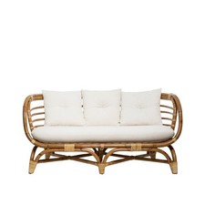 Divano 2 posti in rattan Farah