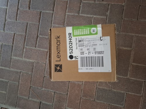 Originale lexmark 52d2hor - 52d2hor, nero