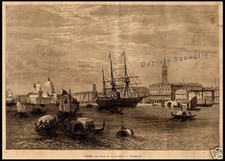 STAMPA ORIGINALE 1800 VENEZIA