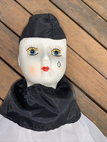 Grande bambola pierrot - grande, antico