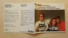 OPUSCOLO PUBBLICITARIO 1971 - ROLLEI P35 P-35A P11 -  8/17