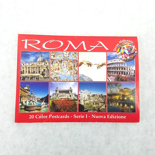 Cartoline colori roma - cartoline,