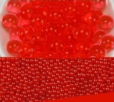 10000 Perle d'Acqua Gel Decorative 60g 20mm - Rosso - Vasi Giardino Piante