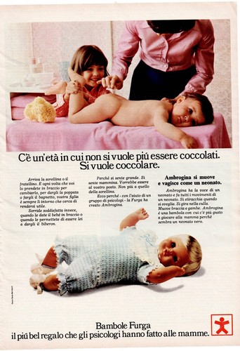 Pubblicità bambole furga - pubblicità,