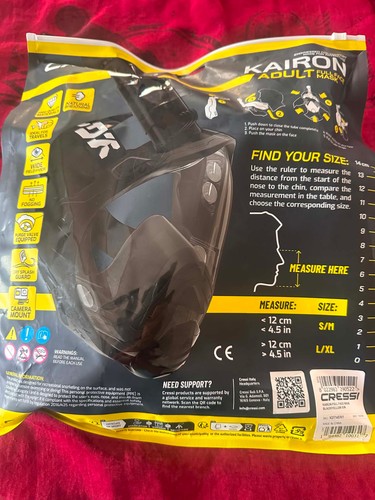 Maschera integrale snorkeling - integrale,