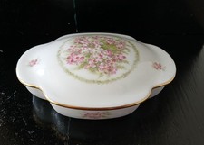 Scatola Cofanetto Portagioie in porcellana Limoges 