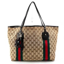 GUCCI GG Sherry Line Tote Bag