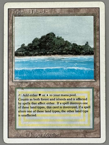 Mtg tropical island edizione - mtg,