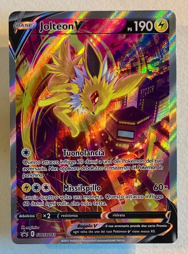 Pokemon jolteon swsh183 - jolteon, v