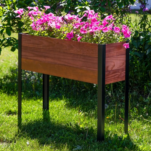Letto giardino rialzato in - da,