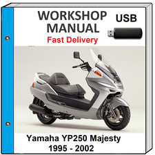 Yamaha yp250 majesty 250 1995 - majesty,