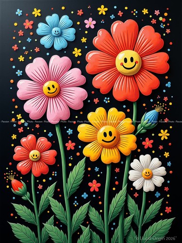 Fotografica bouquet fiori - a4,