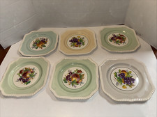 6 piatti da insalata quadrati