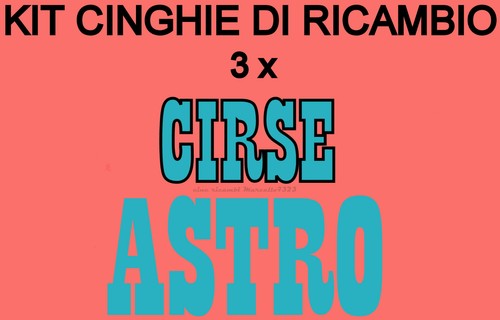 Kit cinghie ricambio - ★kit, 3
