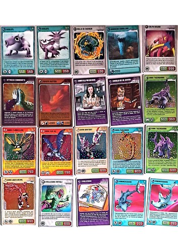 Carte invizimals panini - 52,