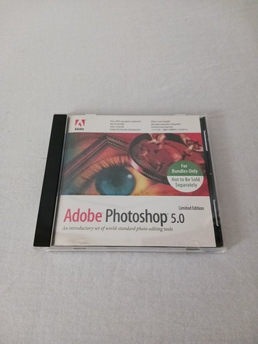 Adobe photoshop cd 1998 - adobe,