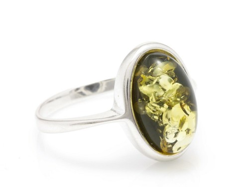 Anello ambra baltica naturale - anello,