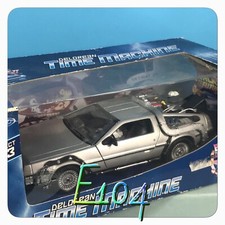 17096 Ritorno al futuro modellino delorean back to the future welli 1/24 metallo