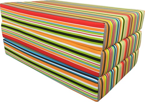 Letto doppia multi strisce - letto,