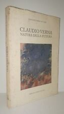 Giovanni Maria Accame CLAUDIO VERNA natura nella pittura - Lubrina 1991