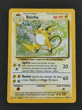 Carta Pokemon Raichu Holo ITA