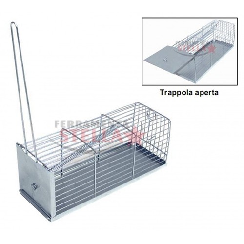 Gabbia galleria esca - a, topi