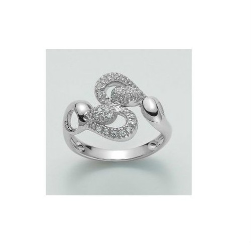 Anello oro bianco donna - anello,