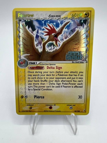 Carta pokemon fearow 100 - carta,
