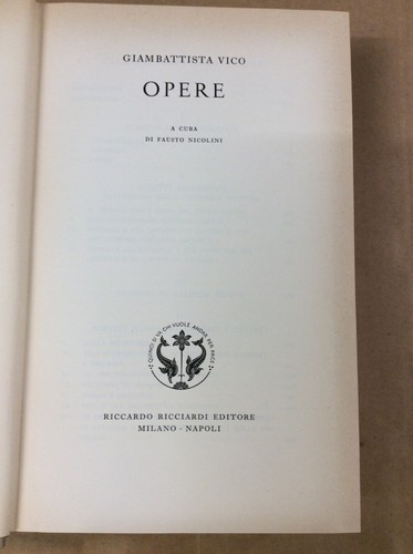 Libro vico giambattista - -,