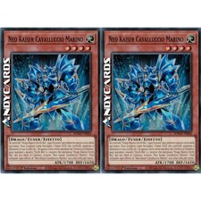 NEO KAISER CAVALLUCCIO MARINO 2x (Neo Kaiser Sea Horse) Super R SDWD IT004 • 1Ed