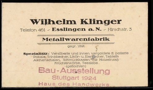 Carta rappresentante esslingen - carta,
