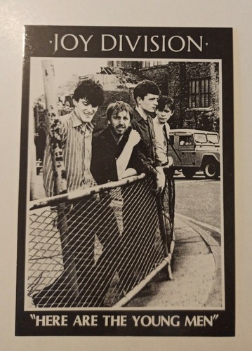 Carte postale joy division - carte,