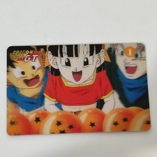 Carte lenticolari Dragon Ball GT e Dragon Ball Z Santal N°1 BULMA CARTA JOLLY