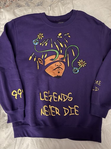 Felpa girocollo juice wrld - felpa,