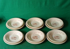 MULINO BIANCO, 12 PIATTI FONDI PIANI I PIATTI DELLE FESTE LE RONDINI. CJ91