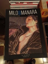 Milo Manara Collection N.17 "Il Gioco Tomo IV" Panini Comics + Stampa 29×21 Cm