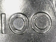 100 LIRE 1979 ERRORE - SDOPPIAMENTO DEL VALORE E DELLA DATA AL ROVESCIO [Y139]