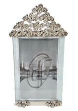 Cornice margherite in argento