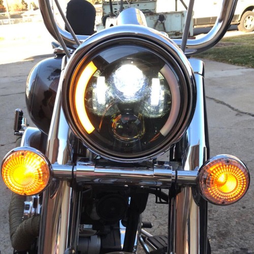 Proiettore faro moto drl - 7'',