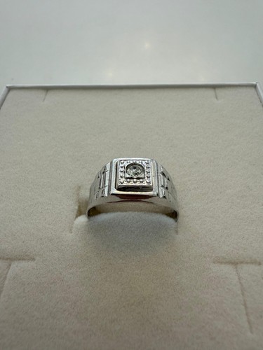 Anello uomo squadrato - anello, da