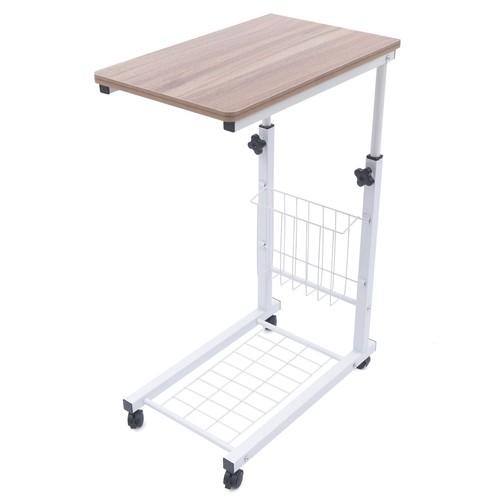 Tavolino laterale letto ruote - tavolino,