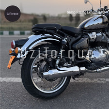 Scarichi Rhino Racing per Royal Enfield Classic 650 V4 (acciaio inossidabile)