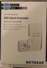 Ripetitore WiFi NETGEAR AC1750 WiFi extender mesh dual band, porta Ethernet