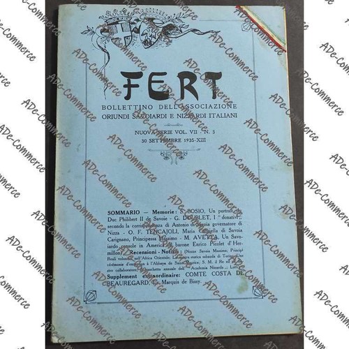Fert bollettino associazione - -,