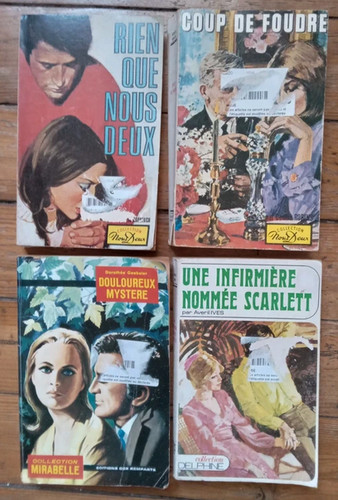 Set romanzi d amore - set, 4