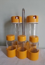 Set Olio Aceto Sale E Pepe Abert Giallo