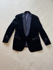 Blazer uomo Gucci blu velluto