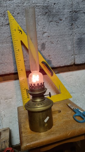 Antica lampada appoggio a - lampada,