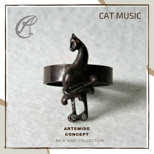 Anello cat music unisex - music, in