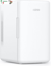 6L Mini Frigorifero Elettrico Portatile per Auto/Casa 12V/220V, 8 Lattine, Mini 